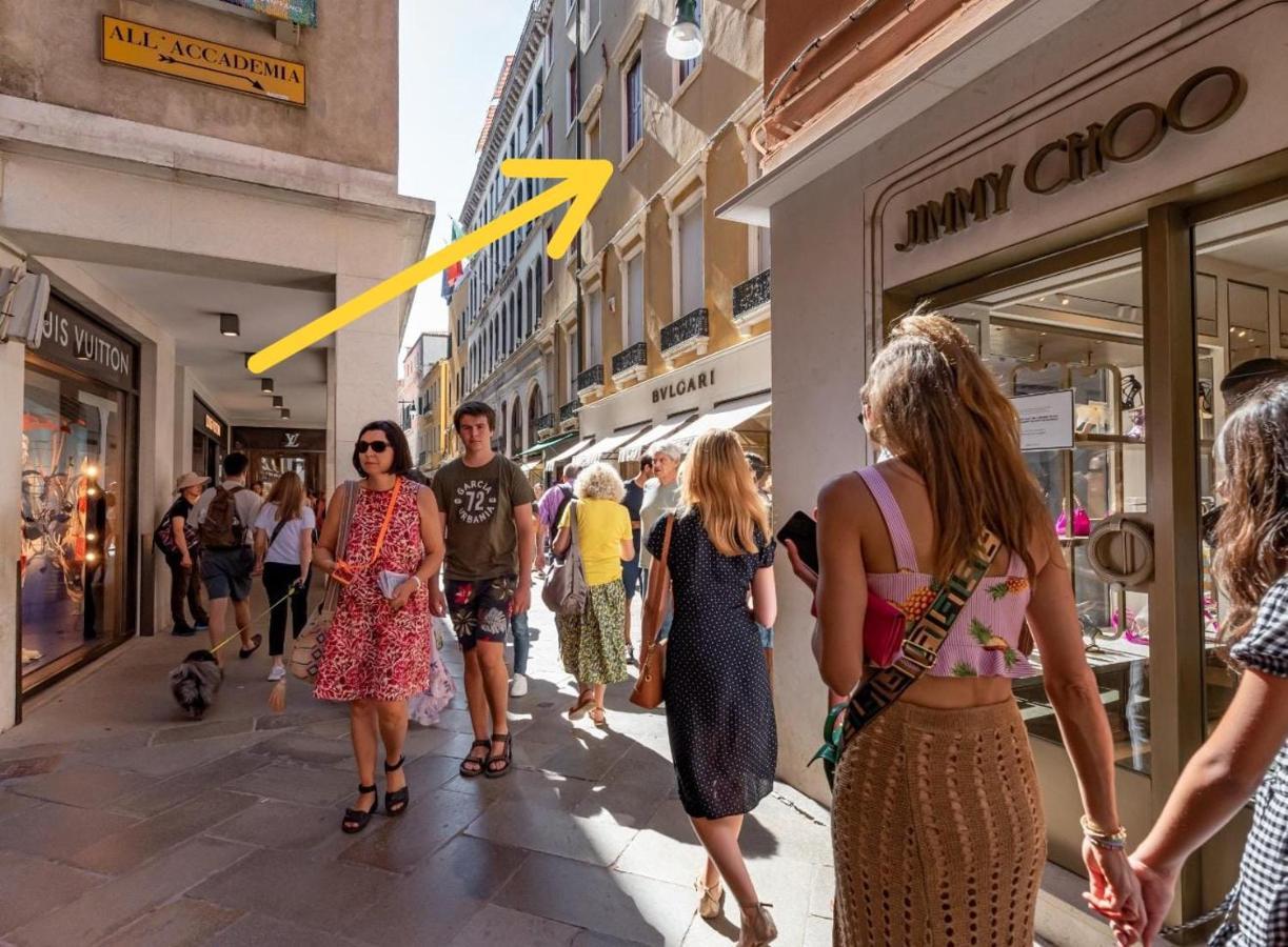 Venezia-San Marco View On Luxury Shopping Street Apartment Екстериор снимка